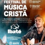INSCRIÇÕES PARA FESTIVAL DE MÚSICA CRISTÃ DE IBATÉ SEGUEM ABERTAS ATÉ 10 DE JUNHO