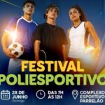 FESTIVAL POLIESPORTIVO MOVIMENTA COMEMORAÇÕES DOS 133 ANOS DE IBATÉ NO DIA 28 DE JUNHO